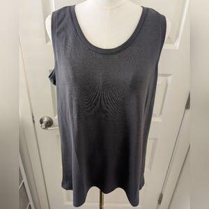 GAIAM Hudson Scoopneck Tank Top Relaxed Fit Size XL